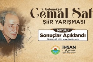 İlkadım Belediyesi 7. Cemal Safi Şiir Yarışması Sonuçlandı